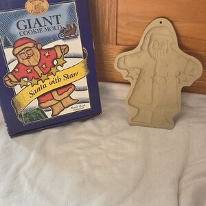 Brown Bag Cookie Art Santa Mold